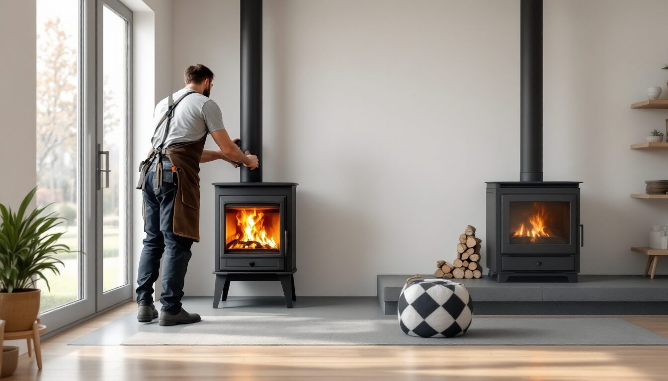 prix d installation d un poele a bois