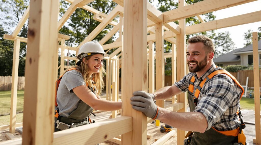 Extension en ossature bois : pourquoi ce système est-il si populaire ?