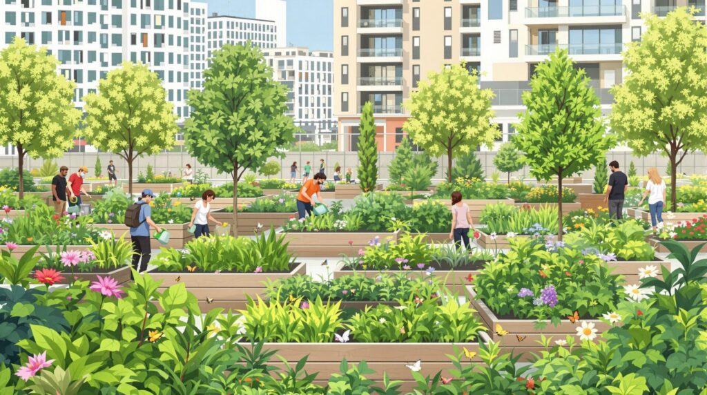 Comment les jardins urbains favorisent la biodiversité locale en ville ?