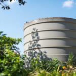 cuve récupération eau de pluie béton