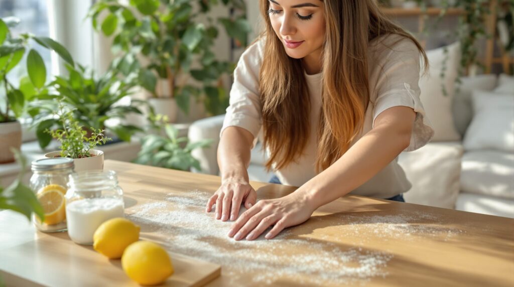 éclaircir bois naturellement