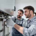 problème évacuation chaudière condensation