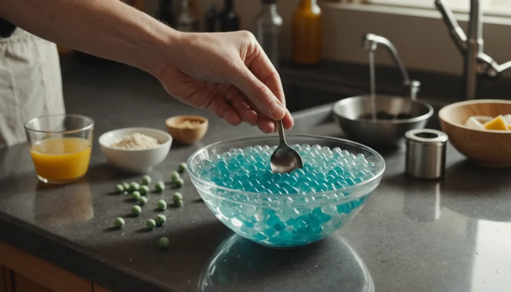 capsule d'eau comestible