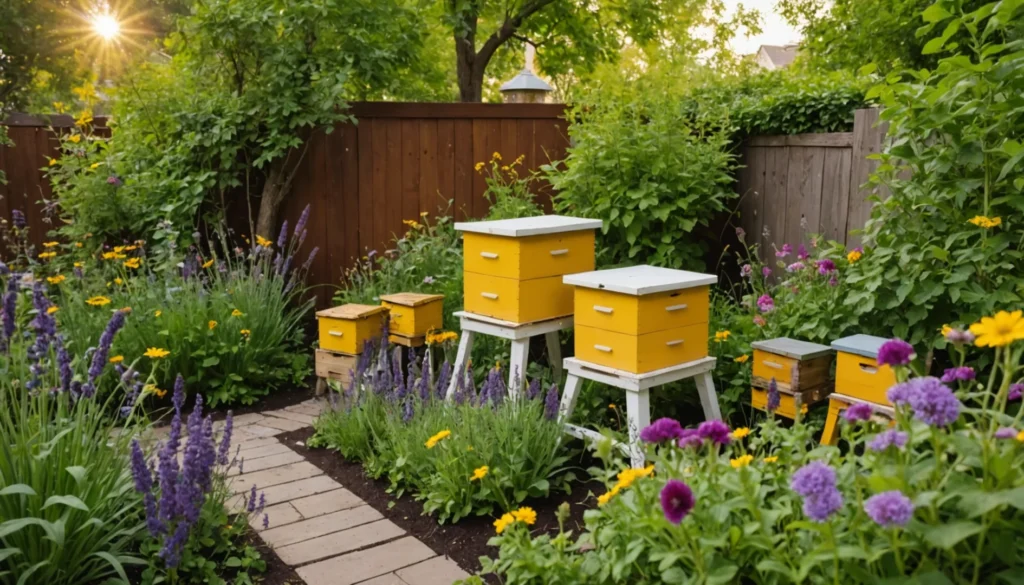Aménager un coin apicole dans un petit espace : Solutions pour les jardins urbains