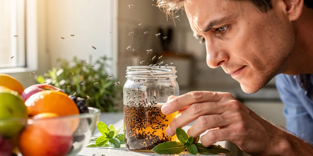 invasion petit insecte noir volant