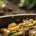 moucheron dans compost