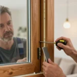 survitrage fenêtre bois