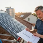 chauffe-eau solaire à thermosiphon