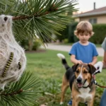 nid chenille processionnaire danger
