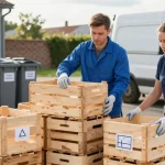 recyclage cagette bois