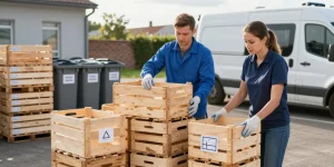 recyclage cagette bois