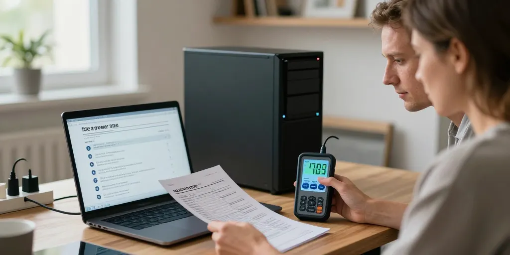 consommation pc en veille