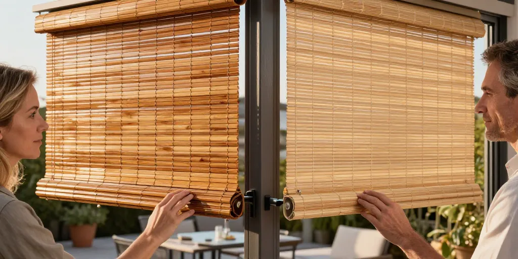 stores bambous exterieurs