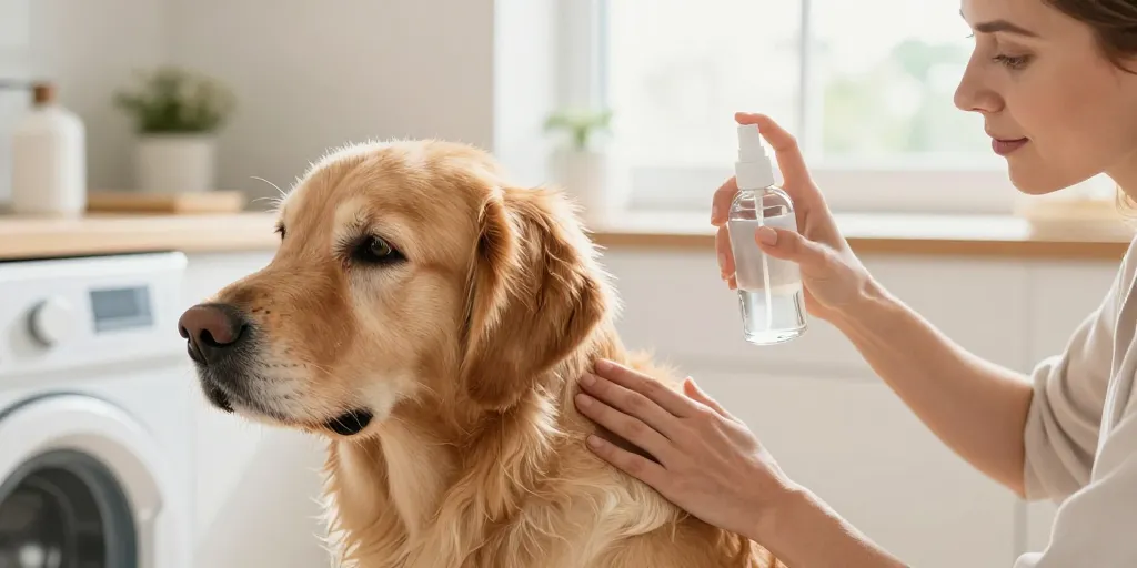 anti puce chien naturel vinaigre blanc