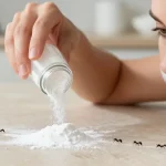 bicarbonate de soude et fourmis
