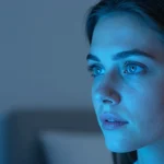 led lumière bleue