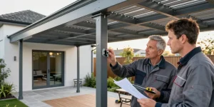 pergola bioclimatique sans poteau