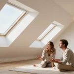 plafond en pente