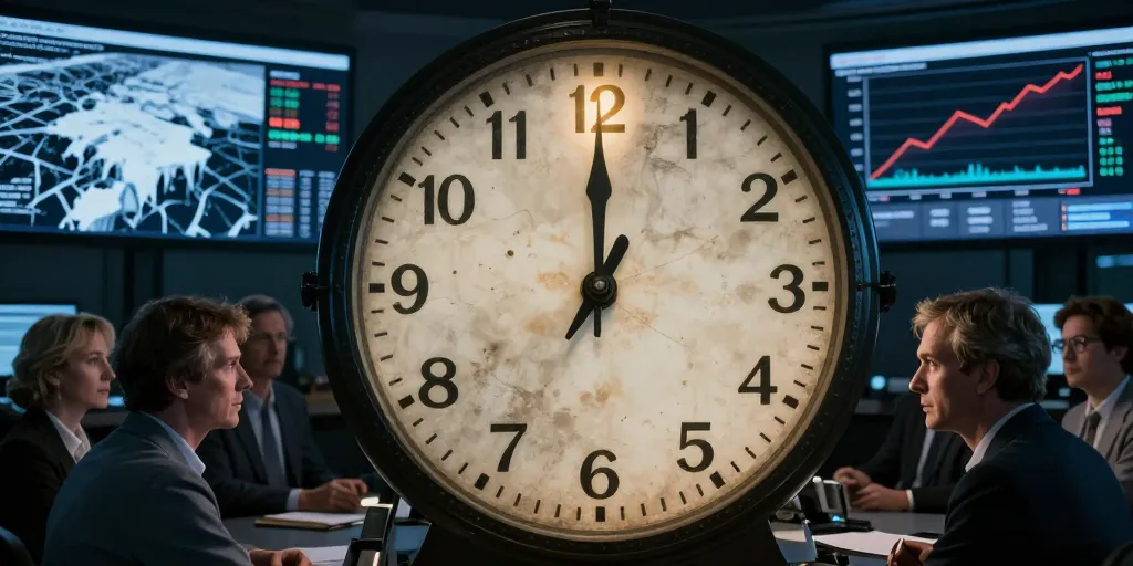 horloge de l'apocalypse aujourd'hui