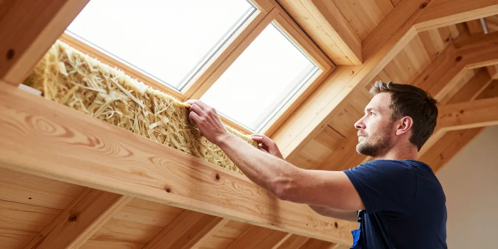 plafond en pente