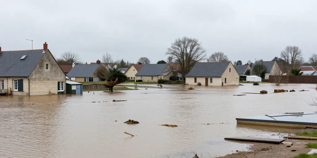 situation des inondations près de la charente
